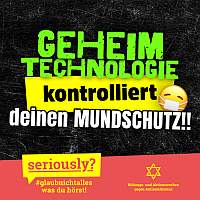Geheimtechnologie kontrolliert deinen Mundschutz