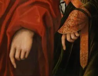 Bild: Lucas Cranach d. Ä., Christus und die Ehebrecherin, Bayerische Staatsgemäldesammlungen Lukas Cranach - Ehebrecherin - Detail