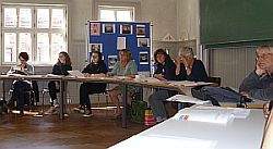 Im Gespräch mit Schüler*innen des Ev. Seminars Maulbronn