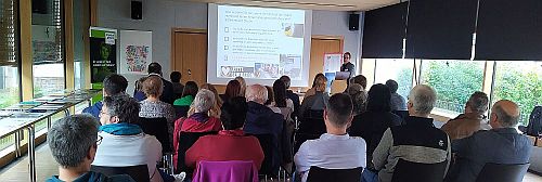 Prof. Dr. Zimmermann beim Vortrag