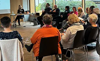 Mareike Klaus während ihres Vortrags