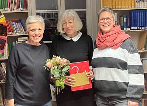 Elisabeth Bührer und Susanne Bahret und Thyra Lenssen
